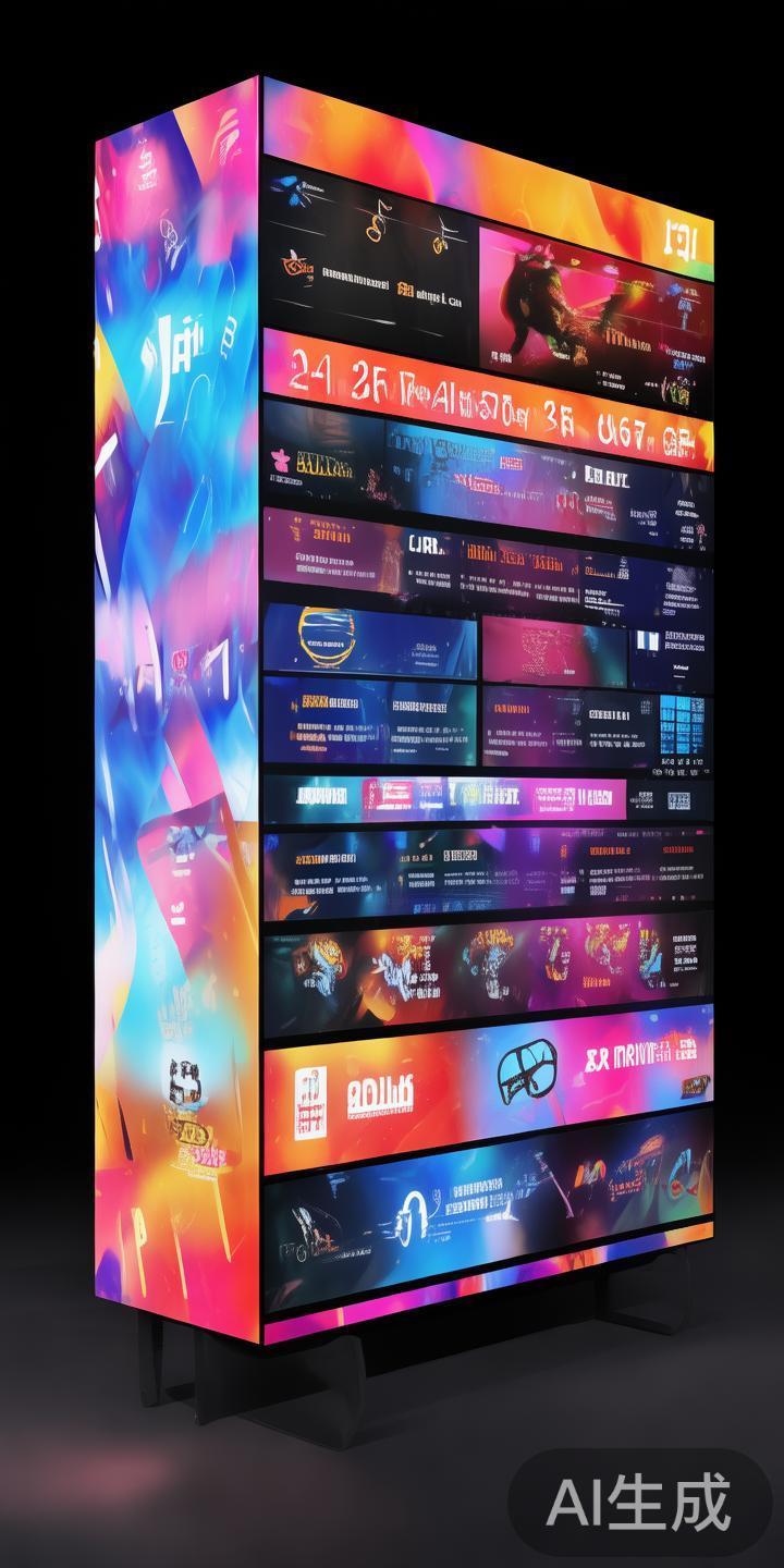 在体育赛事和电竞活动中，展板作为直观宣传的载体，承